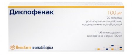 Лечение болей в спине диклофенаком