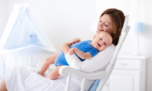 Молодая мамочка